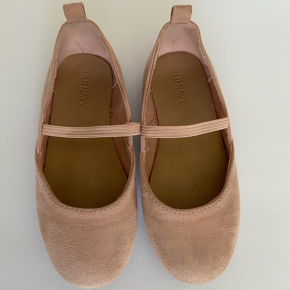 Old Navy Blush Ballet Flats toddler size 9